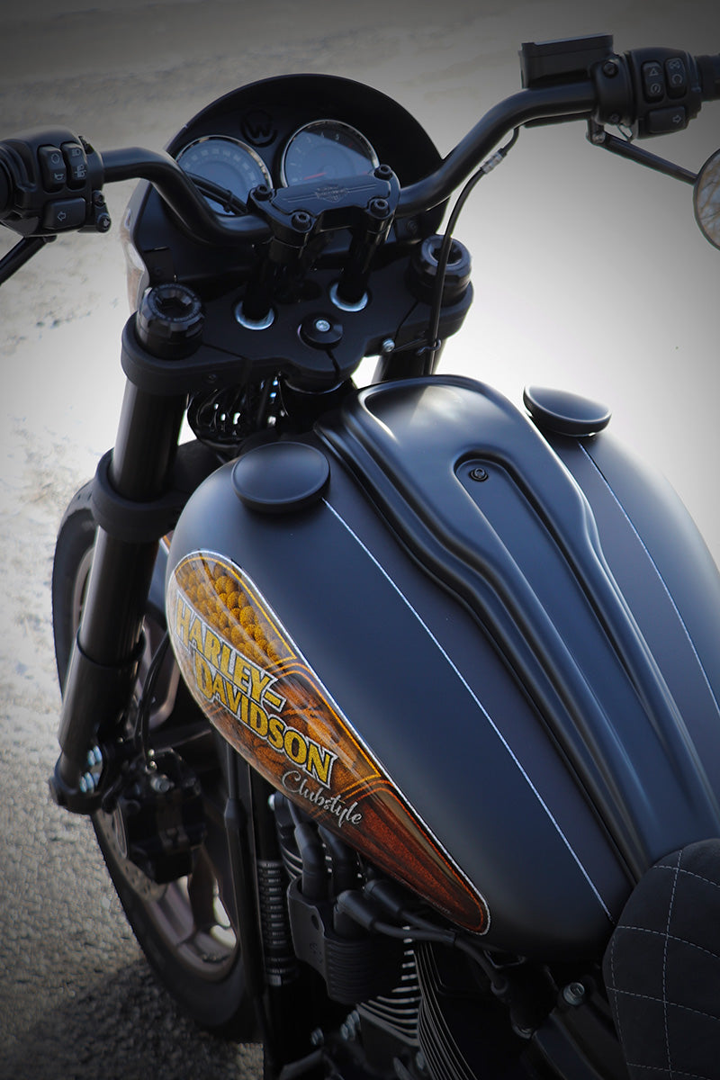 Cult-Werk Dash Cover Set with speedometer offset (for Low Rider S from 2018-2021)