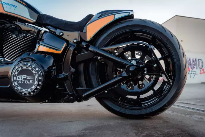 Guardabarros trasero Thunderbike GP-Style 260mm/18" (para Rocker & Breakout 2008-2017)