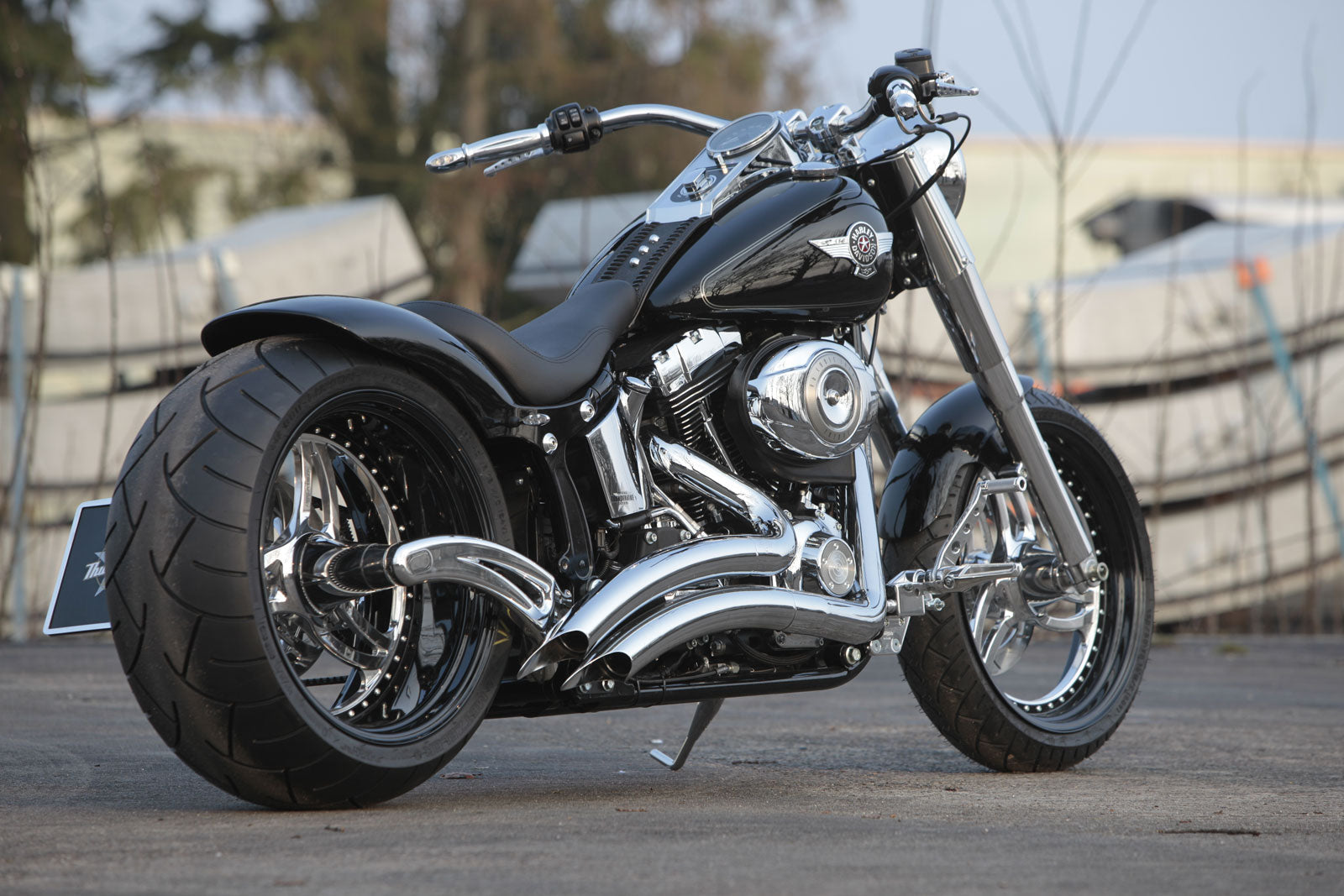 Heckfender STEEL 18" (für Softail 2008-2017)