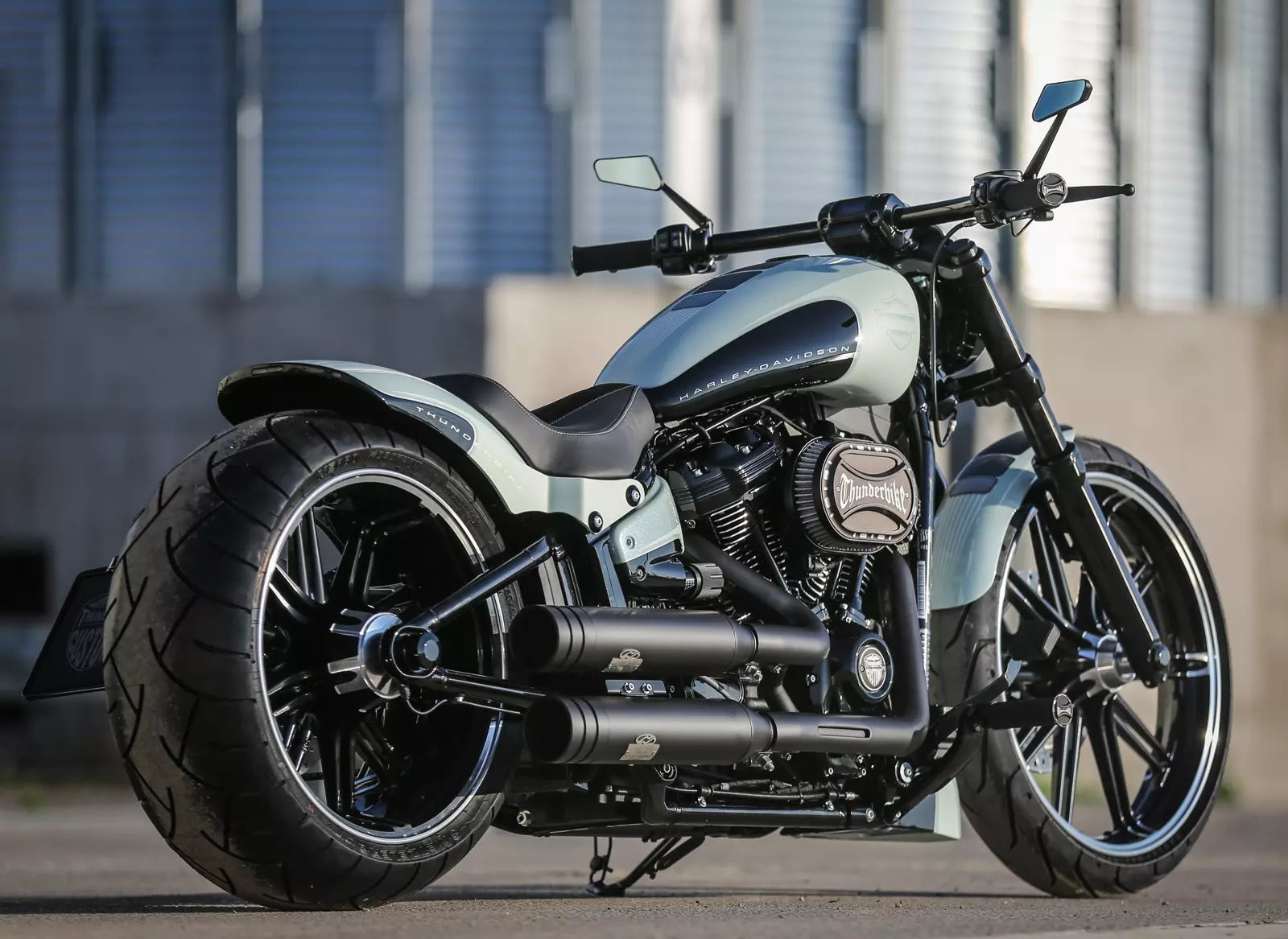 Thunderbike Heckfender STEEL 260mm (für Breakout & Fat Boy ab 2018)