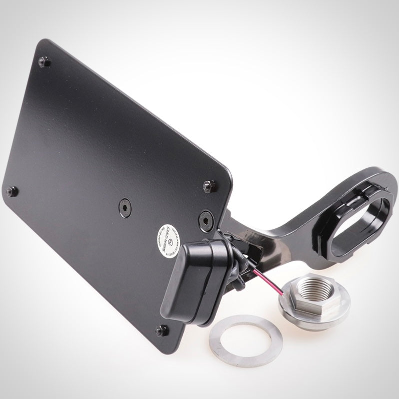 License plate holder with TÜV (for Softail from 2018)