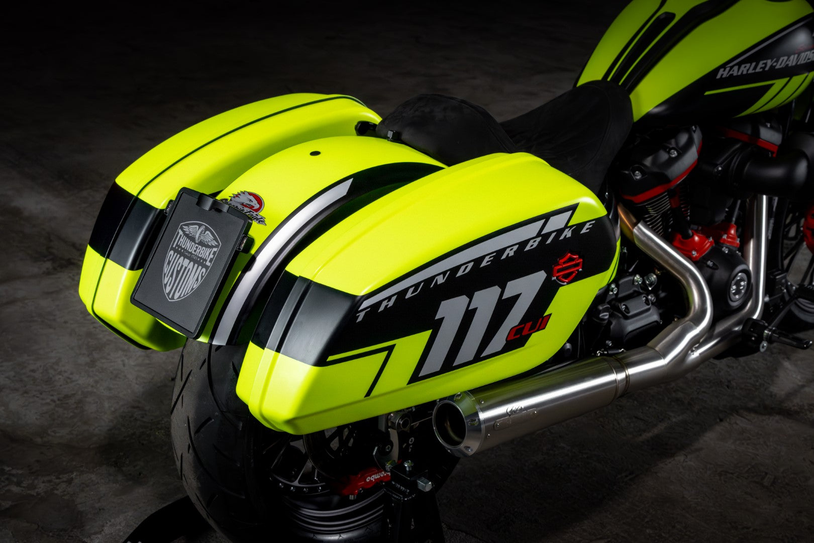Thunderbike license plate holder Inside Plate (for various models)
