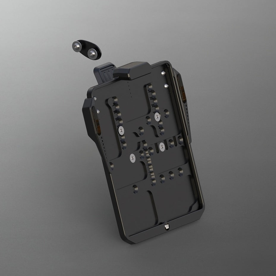 Wunderkind Custom license plate holder center 3in1 (for Low Rider models)