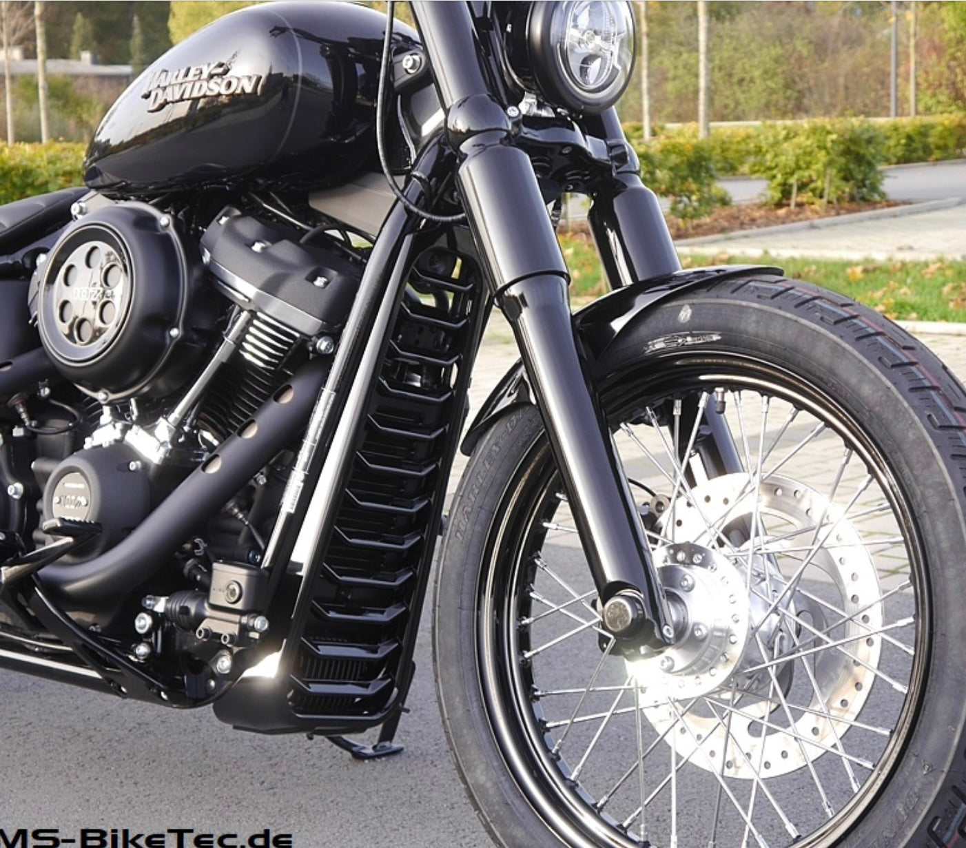 Radiator Cover V1 (for Softail from 18)