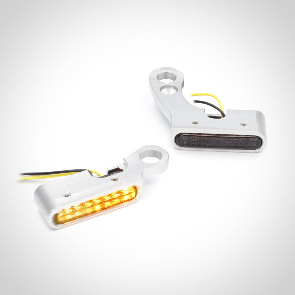 Iron Optics IOMP JAX LENKERARMATUREN BLINKERSET 2 IN 1 (für Softail ab 15, Touring ab 21)