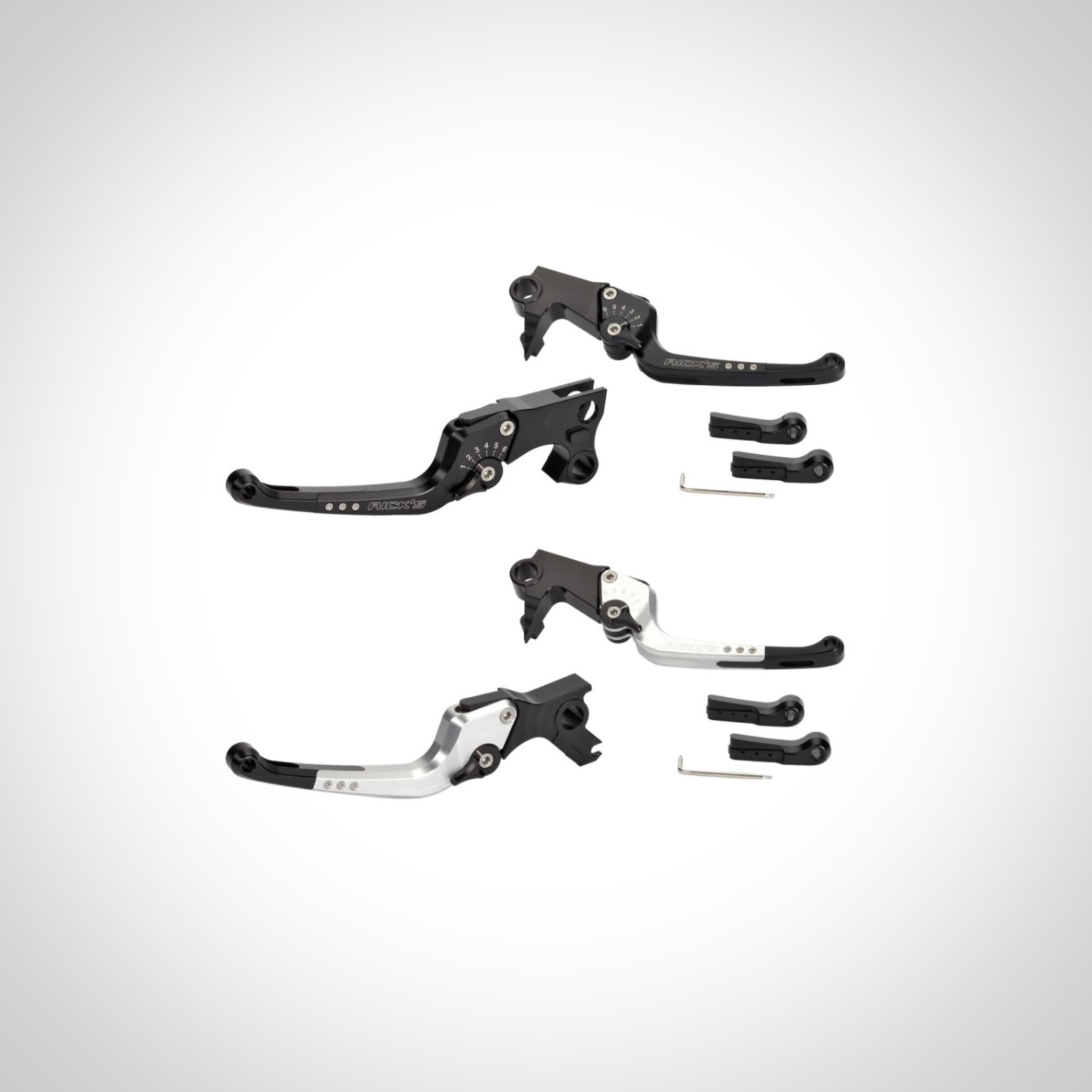 Maneta de freno y embrague ajustable Rick's Good Guys (para varios modelos)