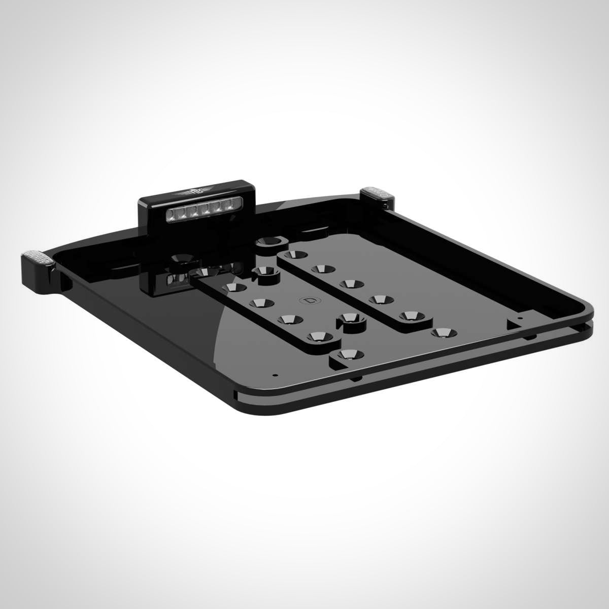 Heinzbikes license plate holder all-in-one micro 3in1