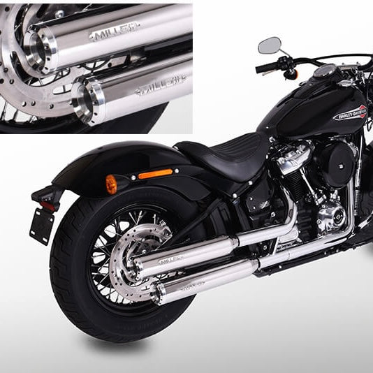 Miller Independence Abgasanlage Euro 4 (für Breakout 107 & 114 cui ab 18)