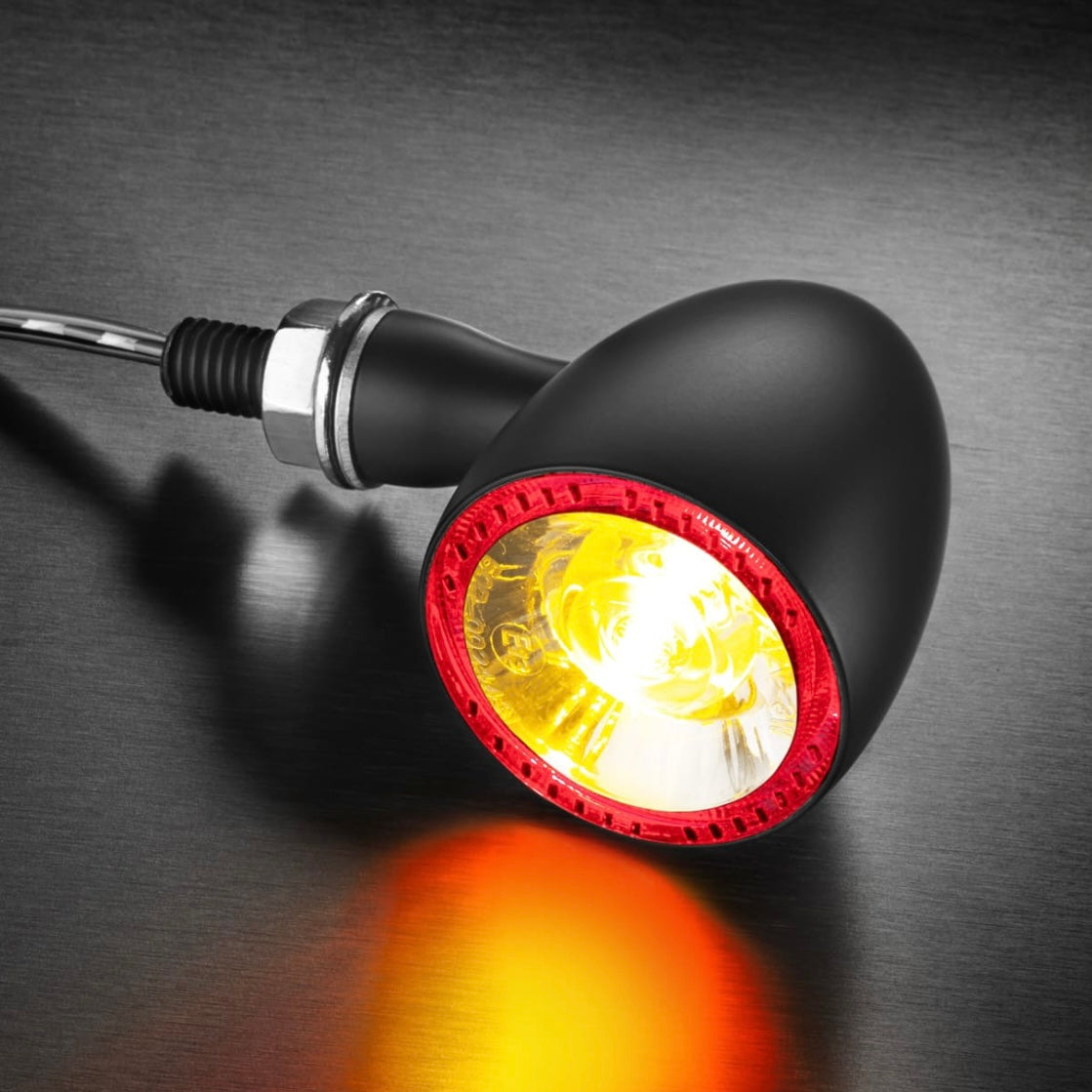 Kellermann Bullet 1000® DF Blinker 3 in 1, schwarz, hinten beidseitig