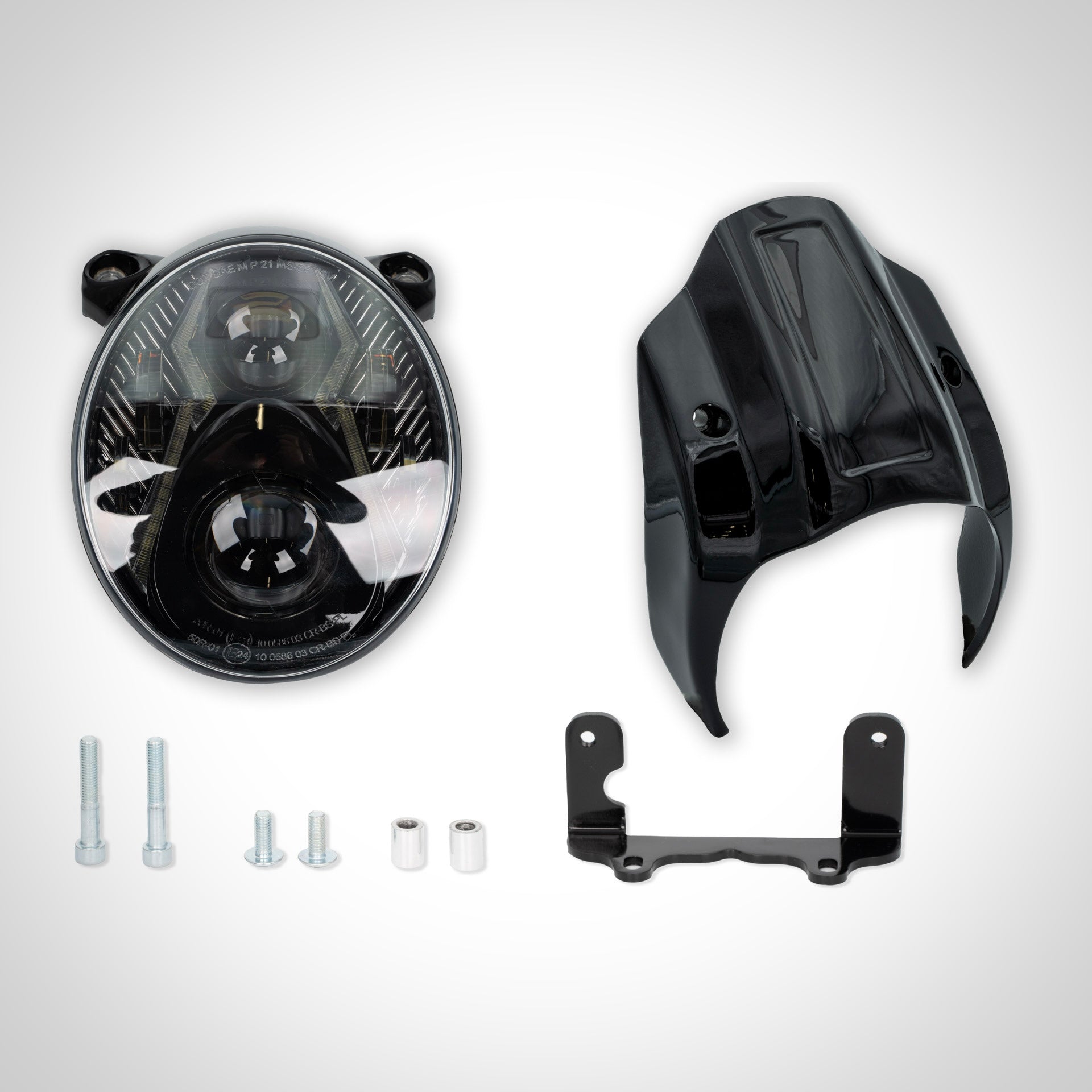 Thunderbike Headlamp Cap Alu LED Upgrade-Kit (für Street-Bob & Standard ab 18)