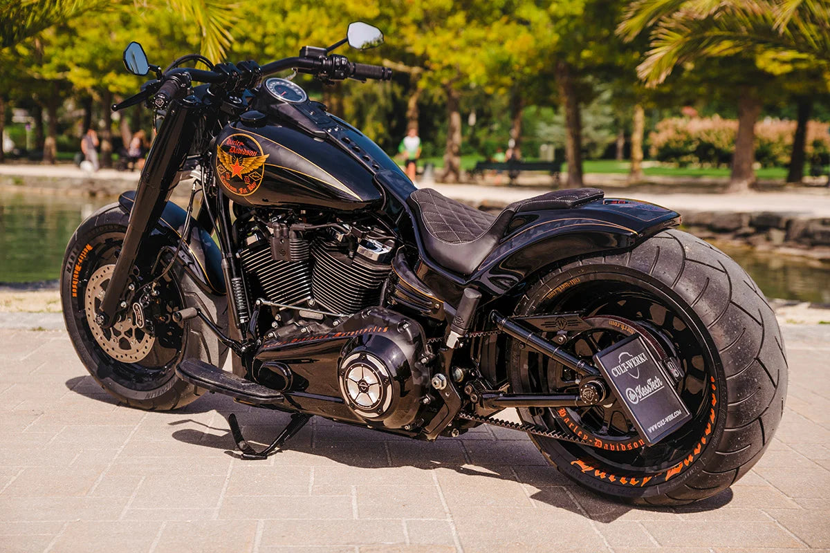 Cult-Werk RACING Heckumbau Kit (für Fat Boy ab 18)