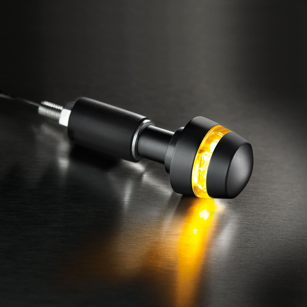 Kellermann BL 2000 handlebar end indicators, black, front both sides