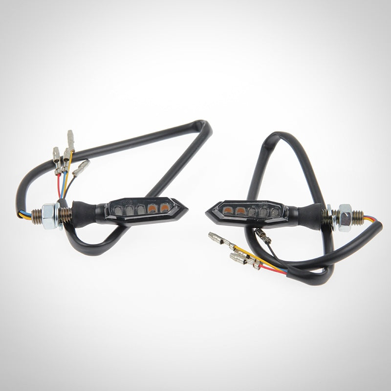 Highsider LED Rücklicht/Blinker 3 in 1 (schwarz mit getöntem Glas)