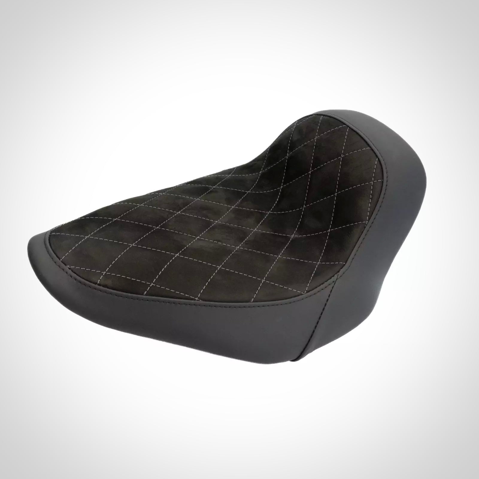 Thunderbike Einzelsitz Leder Diamond Stitch schwarz (für Softail ab 2018)
