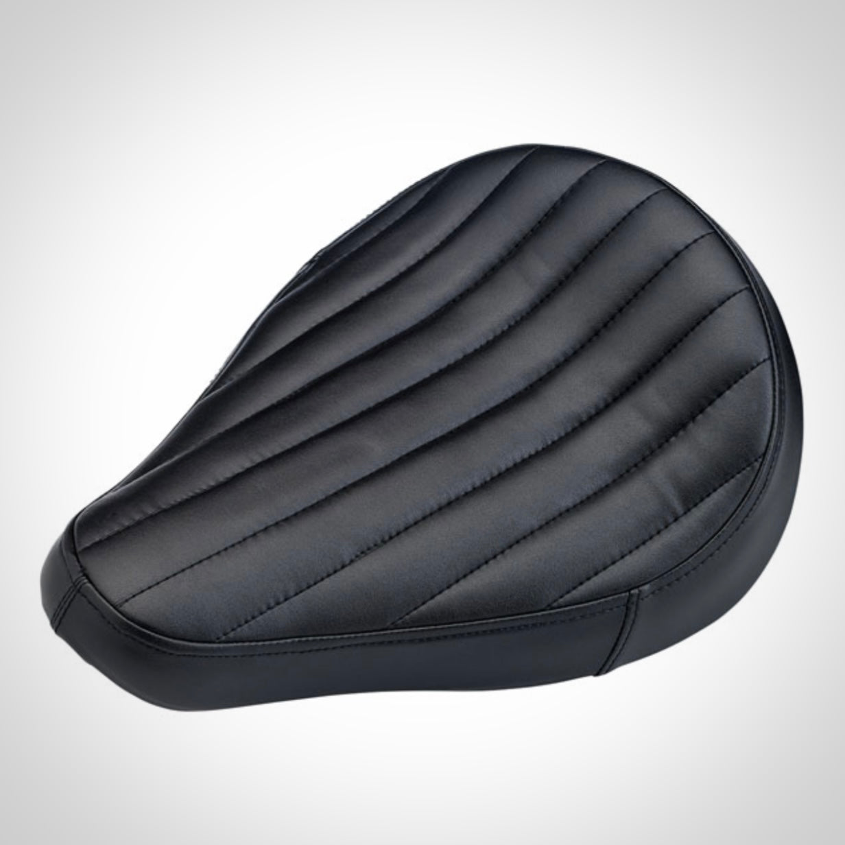 BILTWELL, MIDLINE SOLO SEAT BLACK TUCK ´N ROLL