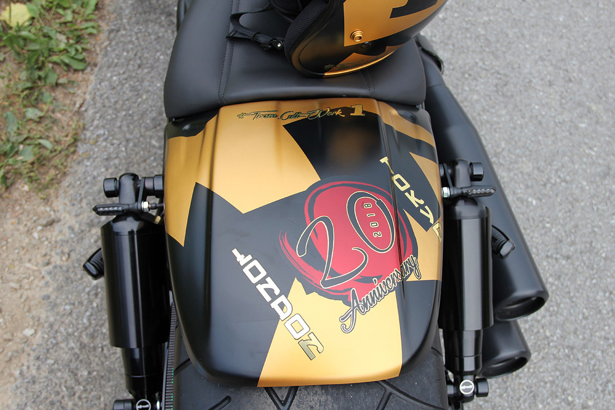 Highsider LED Rücklicht/Blinker 3 in 1 (schwarz mit getöntem Glas)