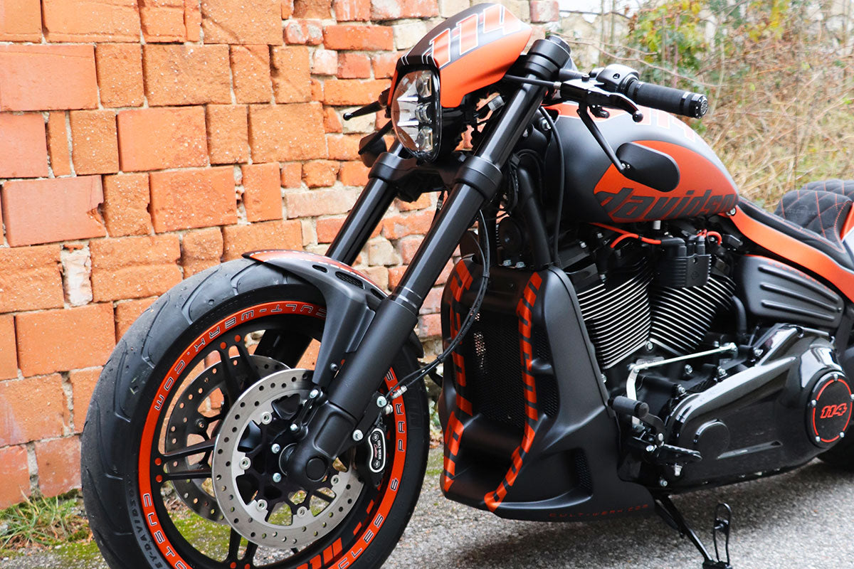 Cult-Werk Cover für die untere Gabel (für Softail ab 2018)