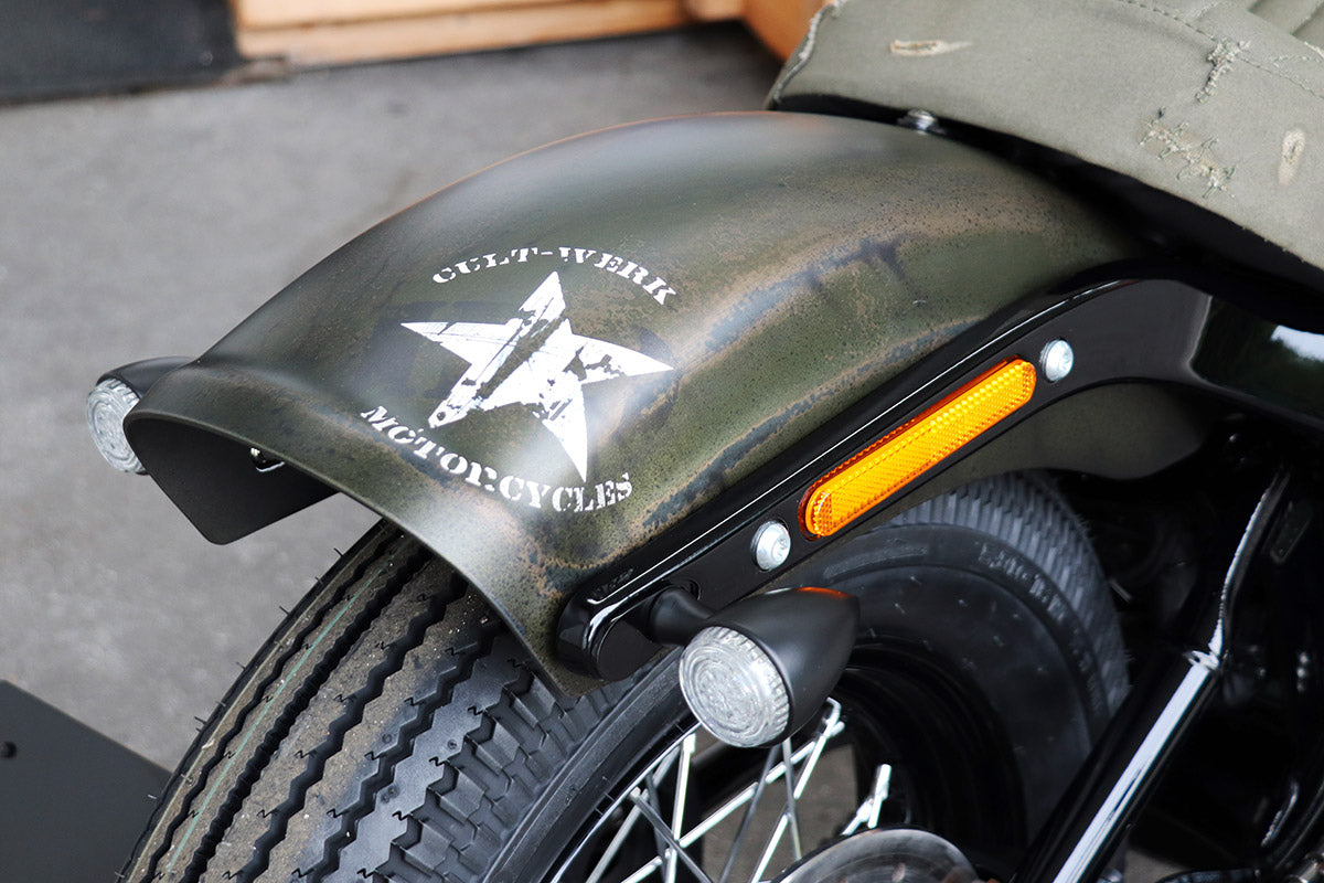 Cult-Werk Heckfender ORIGINAL STYLE SHORT (für Street Bob & Softail Standard & Slim ab 2018)