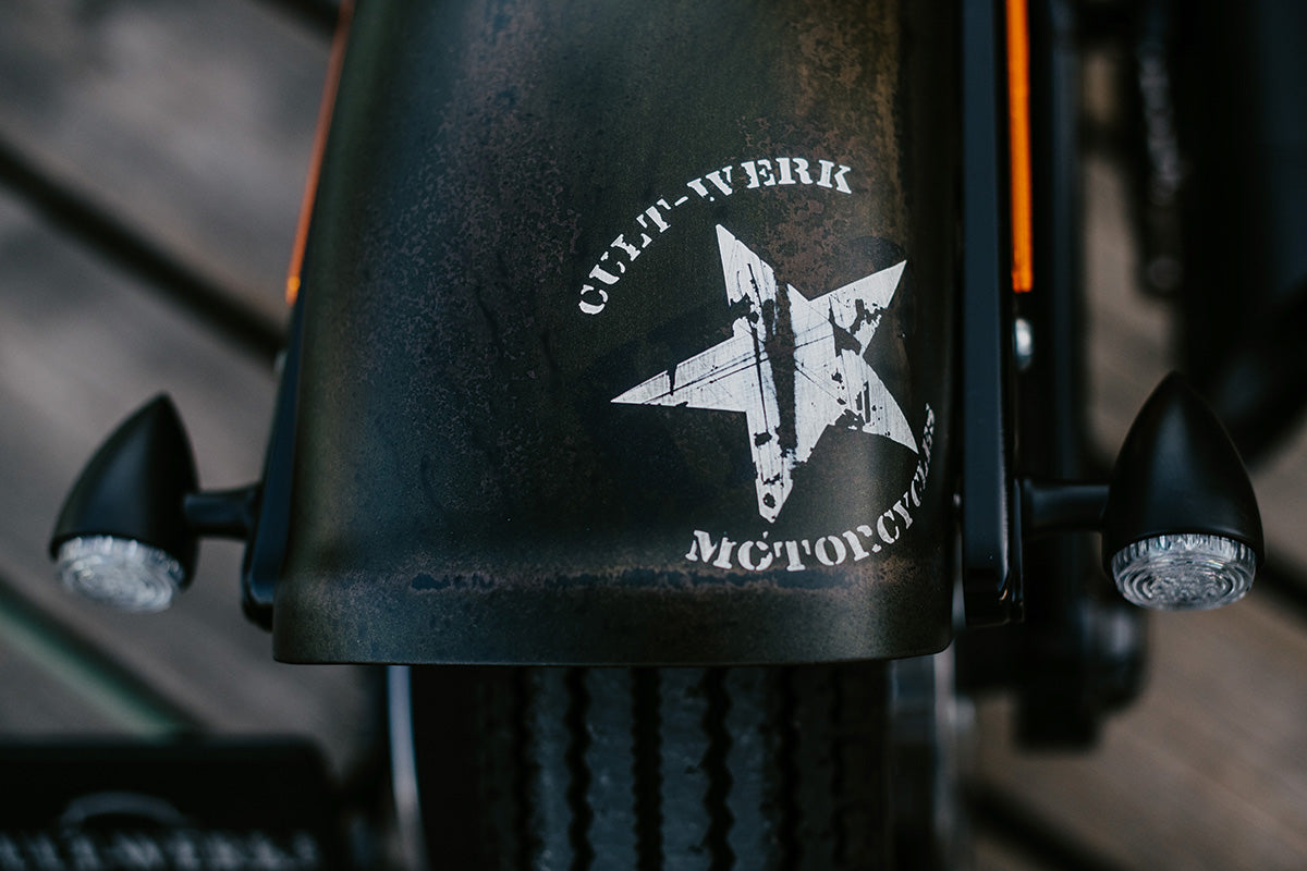 Cult-Werk Heckfender ORIGINAL STYLE SHORT (für Street Bob & Softail Standard & Slim ab 2018)