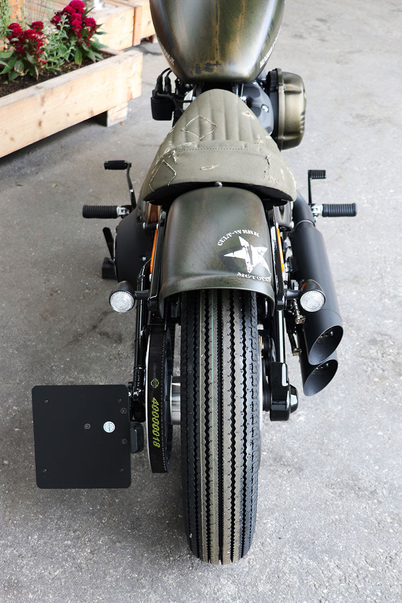 Cult-Werk Heckfender ORIGINAL STYLE SHORT (für Street Bob & Softail Standard & Slim ab 2018)