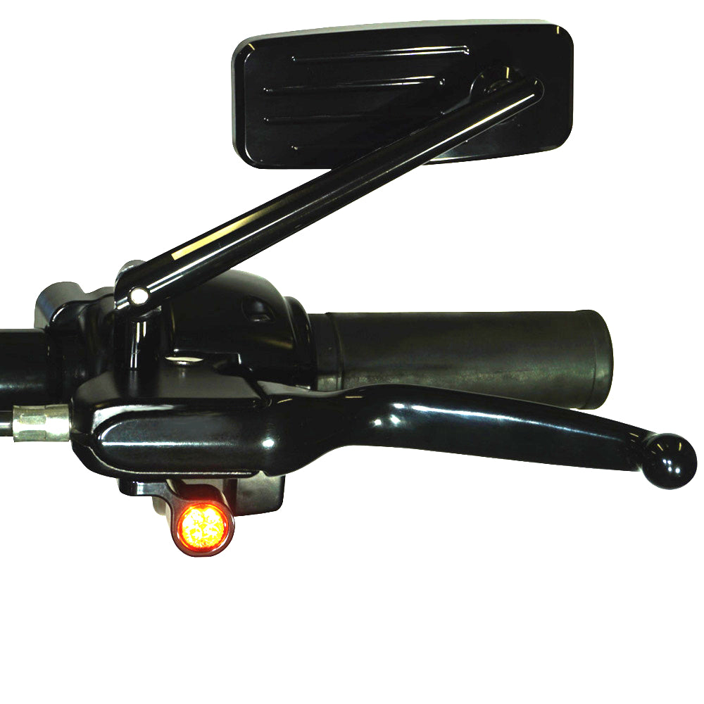 Iron Optics IOMP PINEY Lenkerarmaturen Blinkerset 2 in 1 (für Softail ab 15, Touring ab 21)