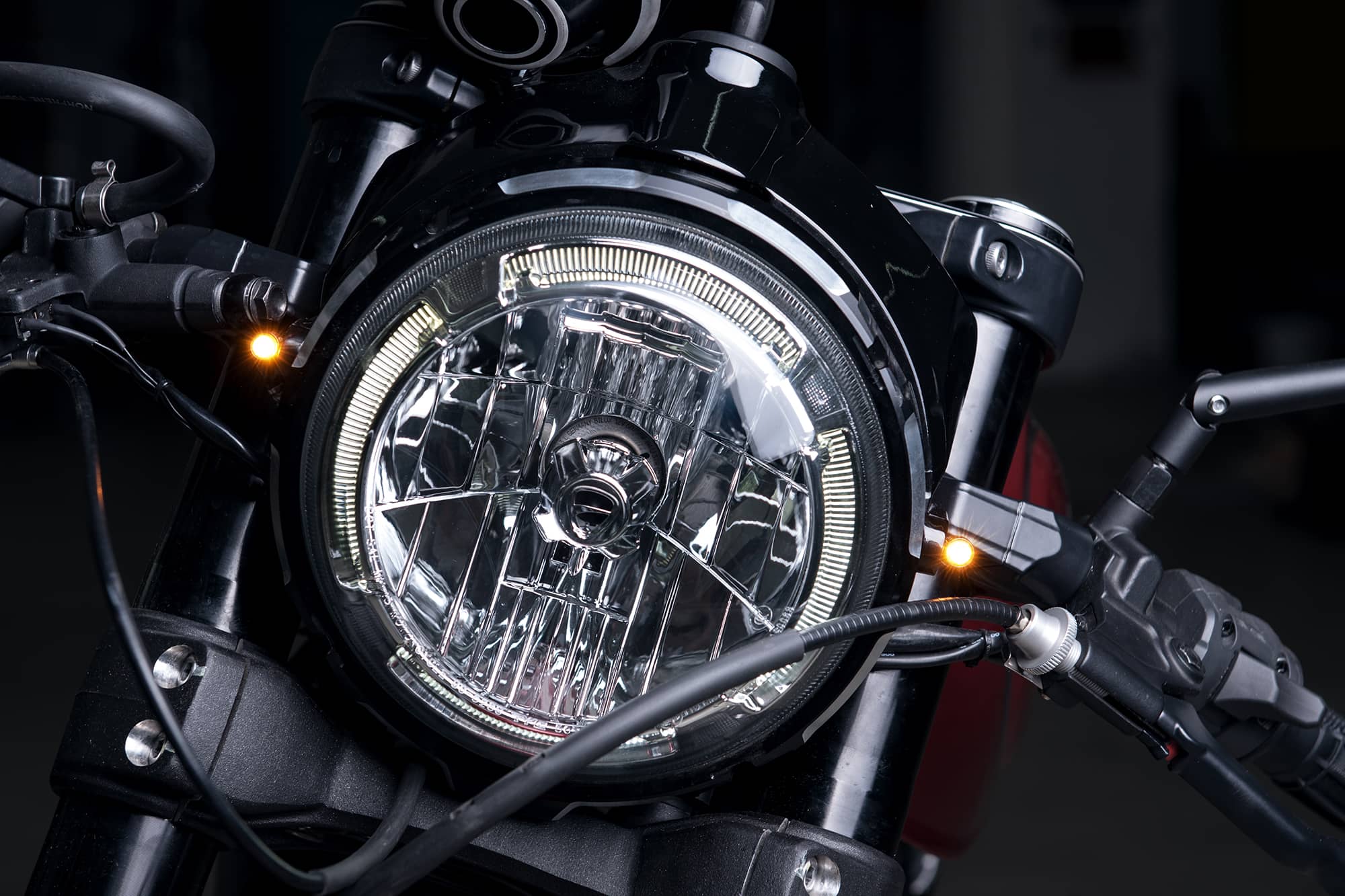 Kellermann Atto® Blinker, Chrom, vorne & hinten beidseitig