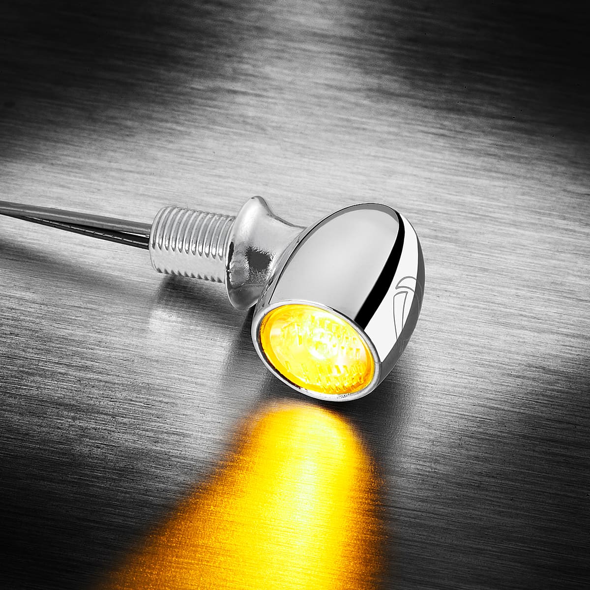 Kellermann Atto® Blinker, Chrom, vorne & hinten beidseitig