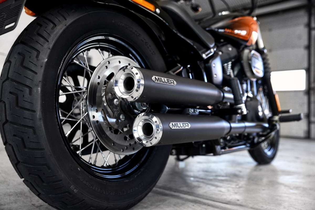Miller Destiny Auspuffanlage Euro 5 (für Street Bob 114cui ab 21)