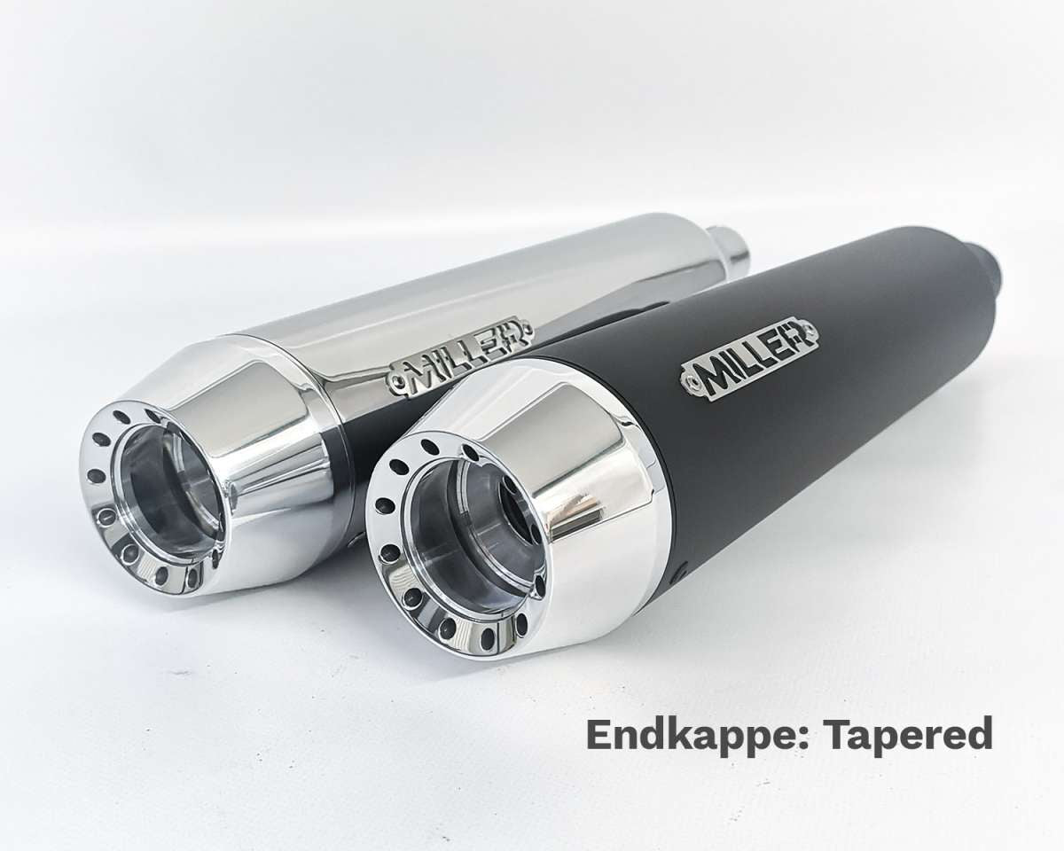 Miller Independence Abgasanlage Euro 4 (für Breakout 107 & 114 cui ab 18)