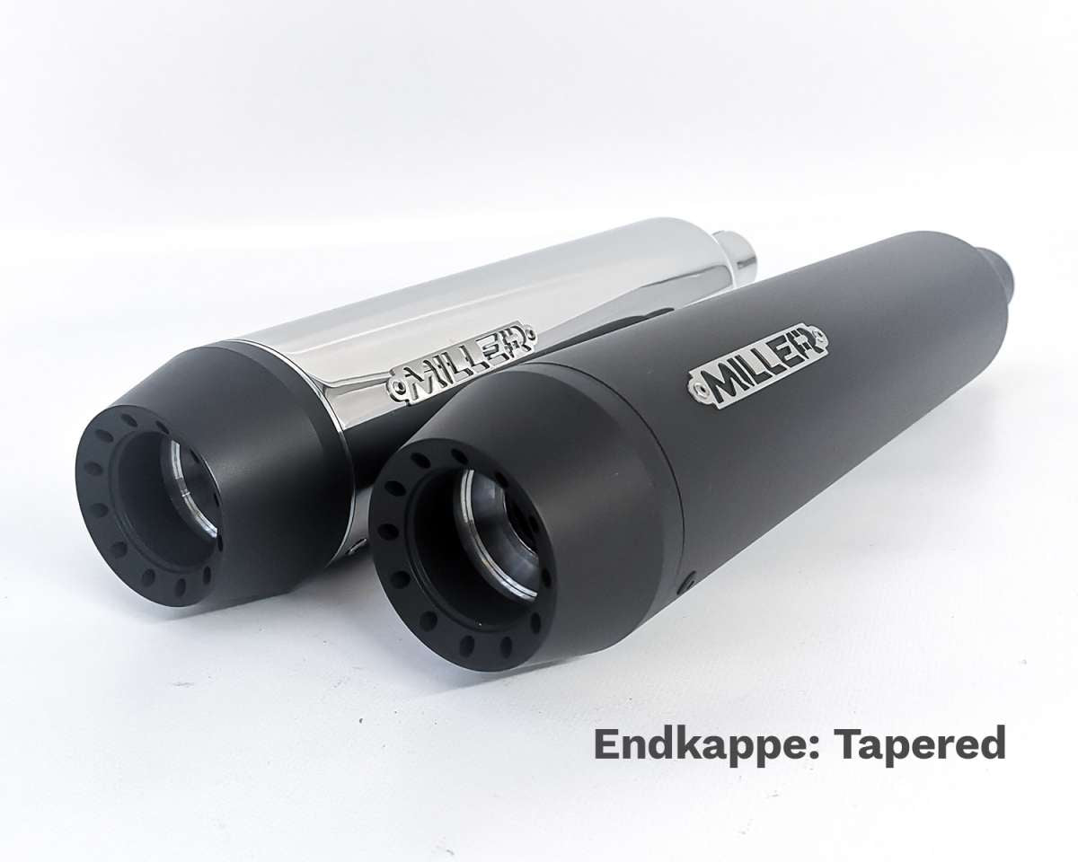 Miller Independence Abgasanlage Euro 4 (für Breakout 107 & 114 cui ab 18)