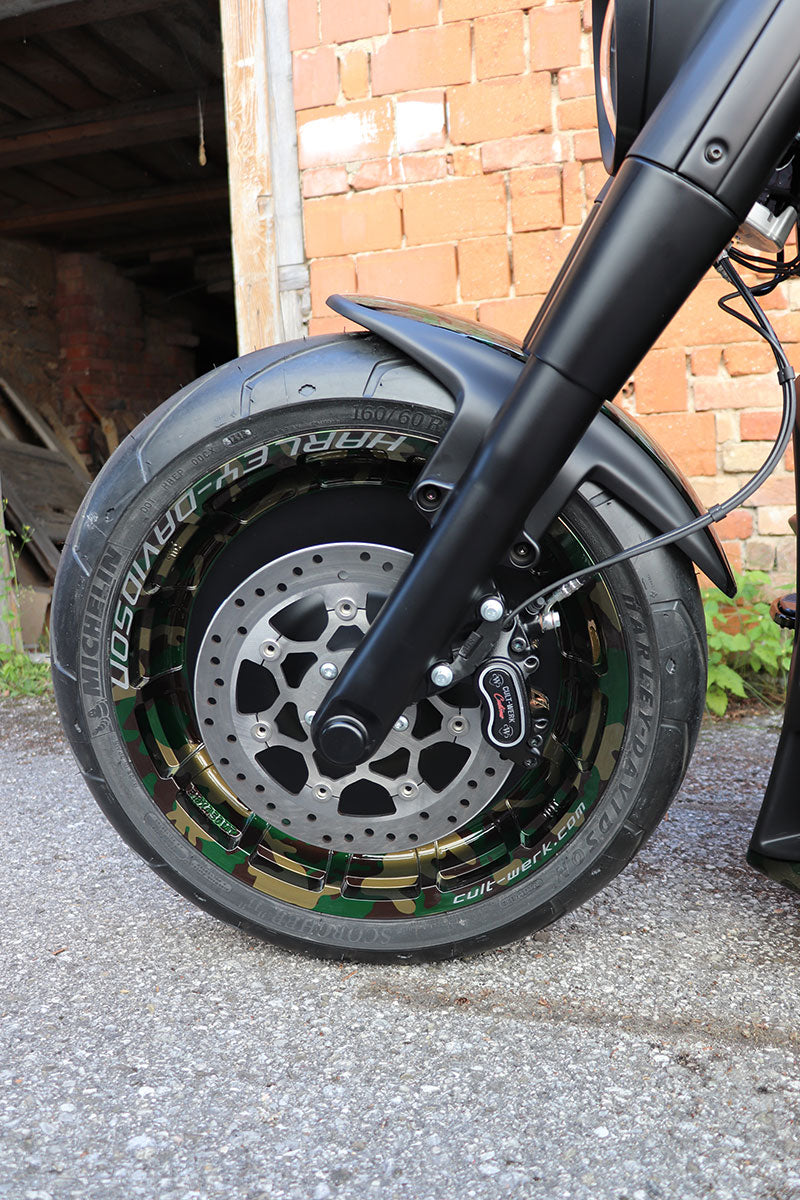 Cult-Werk front axle cover (for Softail from 2018)