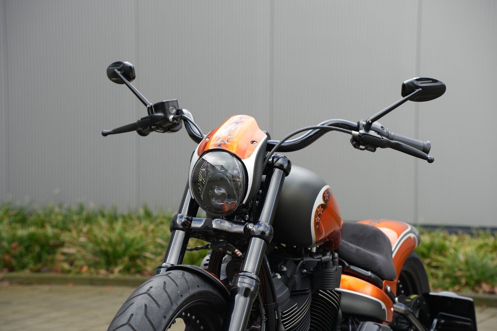 Thunderbike Headlamp Cap Alu LED Upgrade-Kit (für Street-Bob & Standard ab 18)