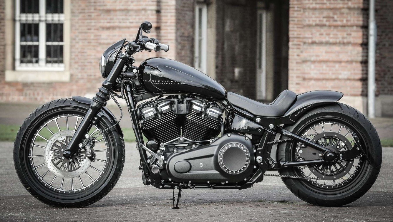 MS Biketec Rear Fender Steel (for Softail from 18)