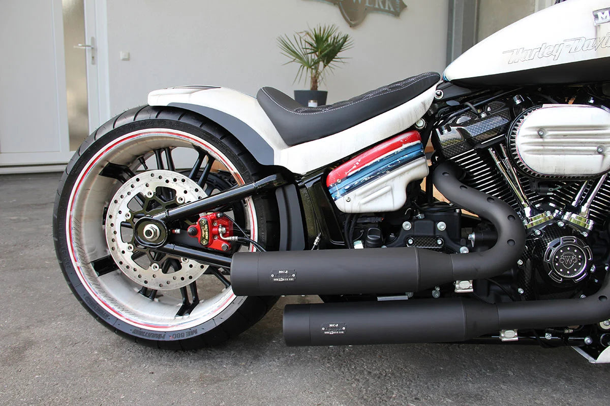 Cult-Werk Seitendeckel Set RACING (für Softail ab 18 & FXDR ab 19)