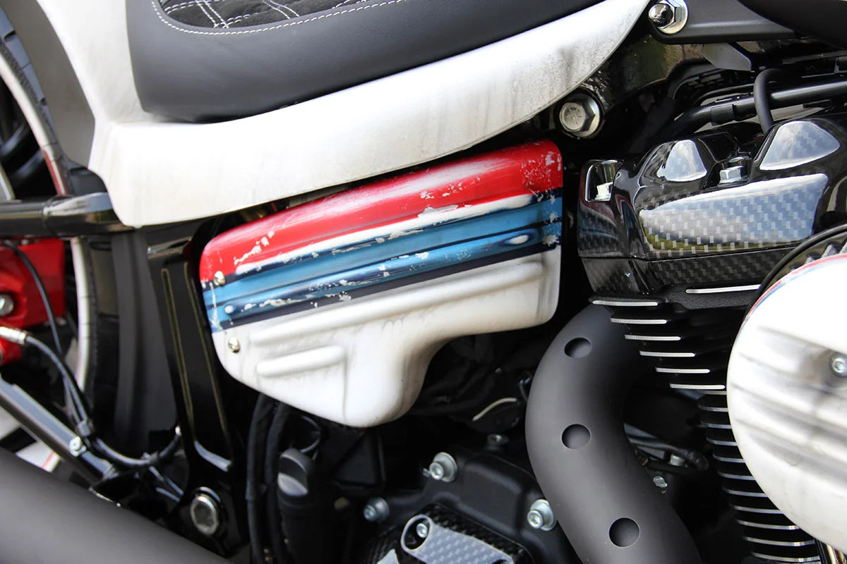 Cult-Werk Seitendeckel Set RACING (für Softail ab 18 & FXDR ab 19)