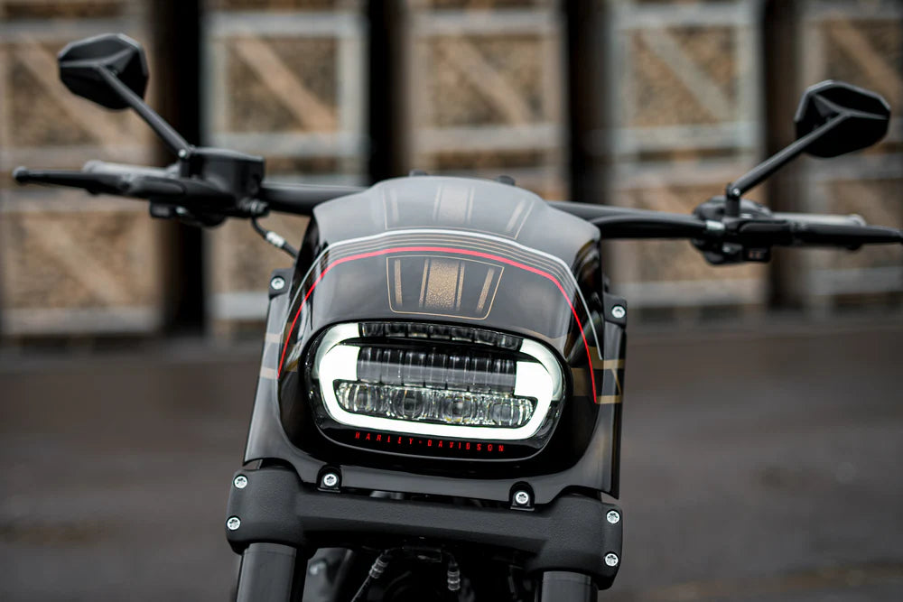 Killer Custom Scheinwerfer Verkleidung Aggressor (für Fat Bob ab 18)