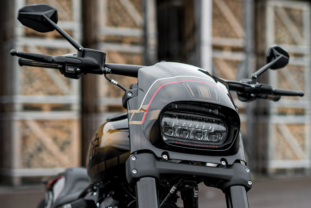 Killer Custom Scheinwerfer Verkleidung Aggressor (für Fat Bob ab 18)