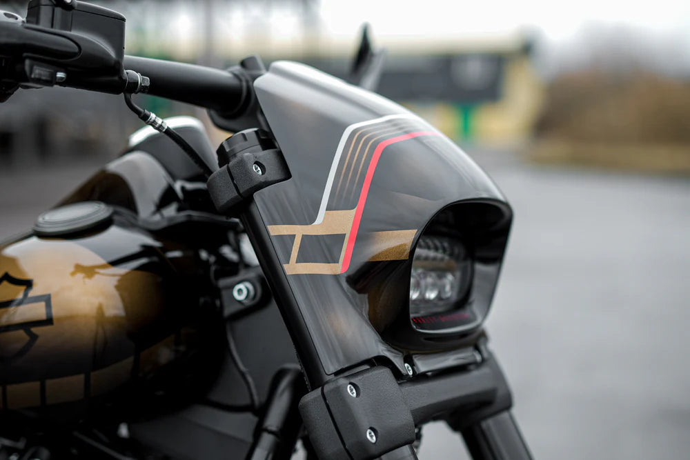 Killer Custom Scheinwerfer Verkleidung Aggressor (für Fat Bob ab 18)