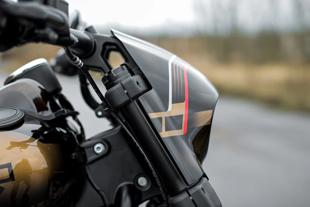 Killer Custom Scheinwerfer Verkleidung Aggressor (für Fat Bob ab 18)