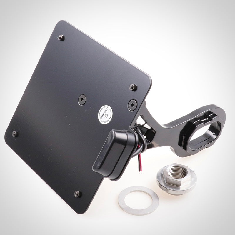 License plate holder with TÜV (for Softail from 2018)