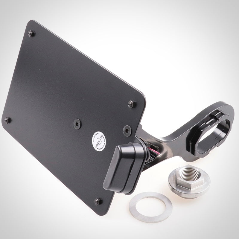 License plate holder with TÜV (for Softail from 2018)