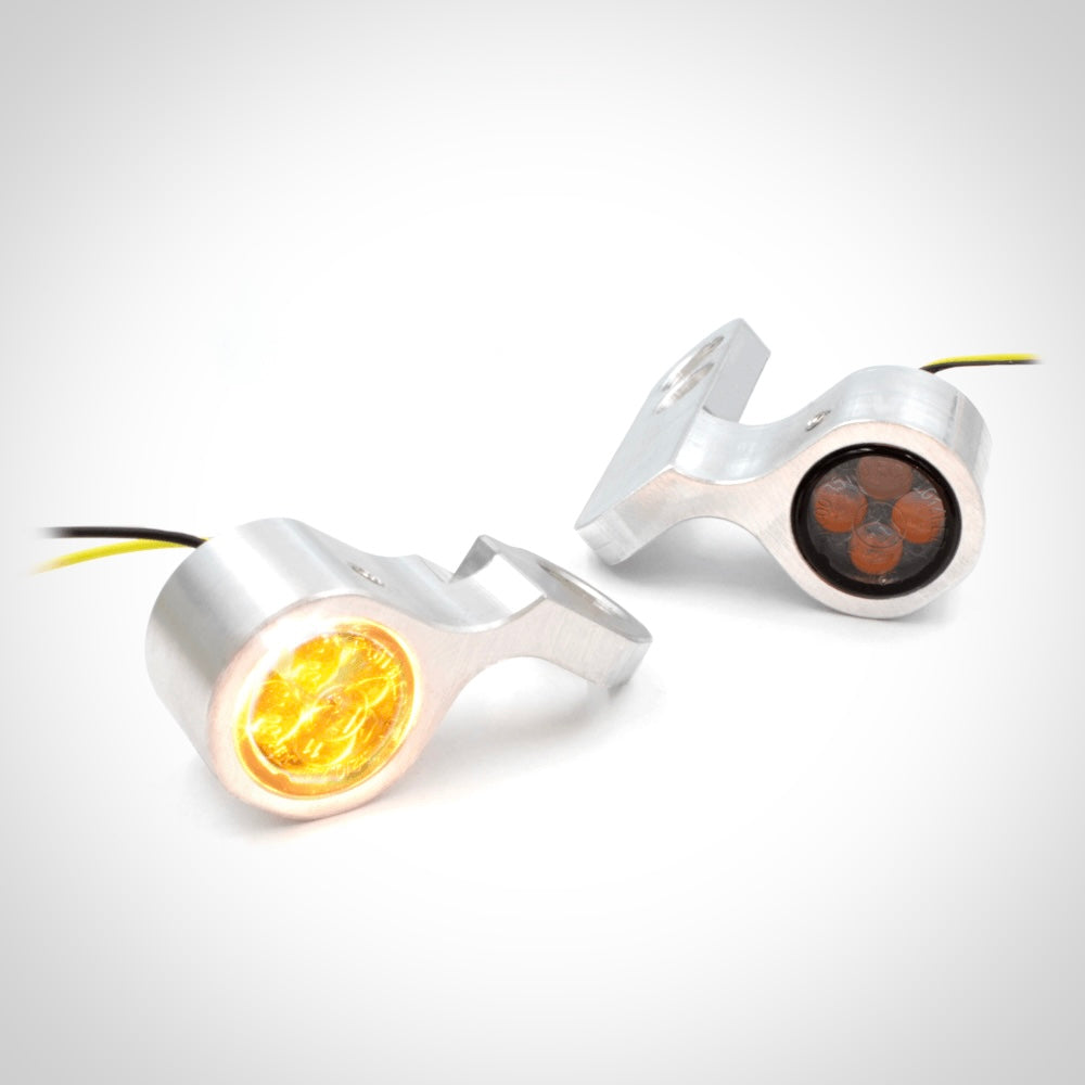Iron Optics IOMP PINEY Lenkerarmaturen Blinker (für Softail ab 15, Touring ab 21)
