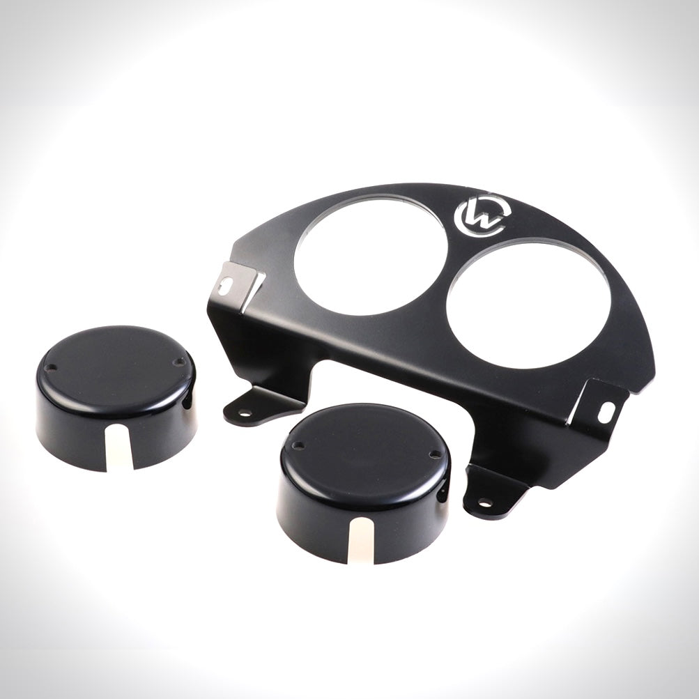 Cult-Werk Dash Cover Set with speedometer offset (for Low Rider S from 2018-2021)