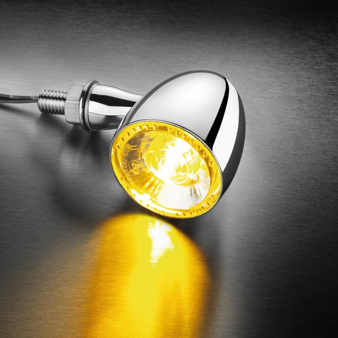 Kellermann Bullet 1000® PL Blinker mit Positionslicht, chrom, vorne beidseitig