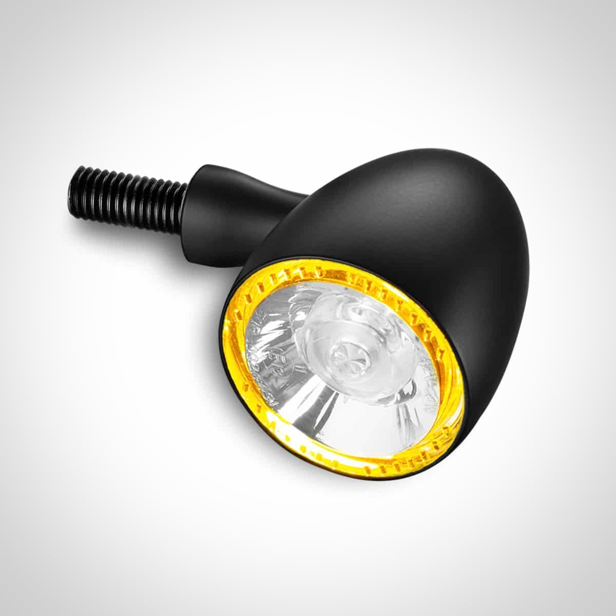 Kellermann Bullet 1000® PL Blinker mit Positionslicht, Schwarz, vorne beidseitig