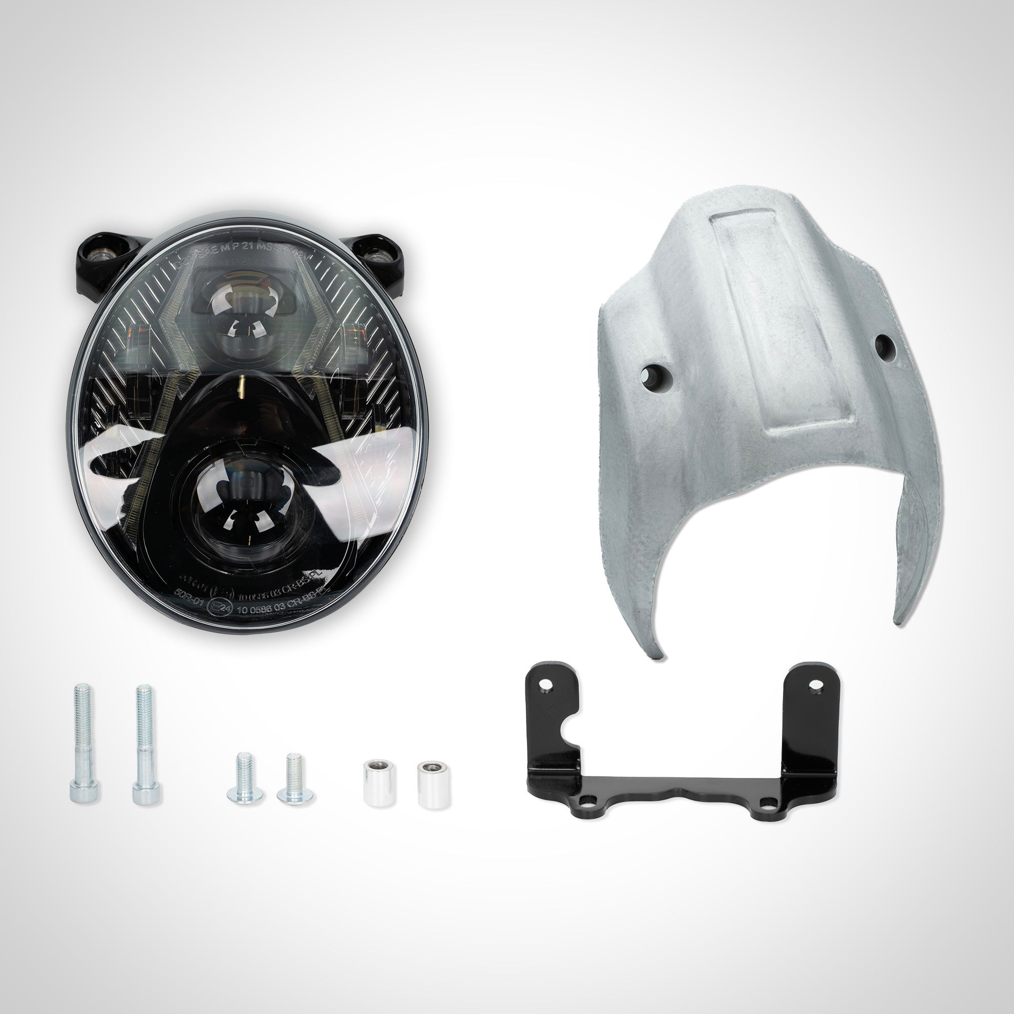 Thunderbike Headlamp Cap Alu LED Upgrade-Kit (für Street-Bob & Standard ab 18)
