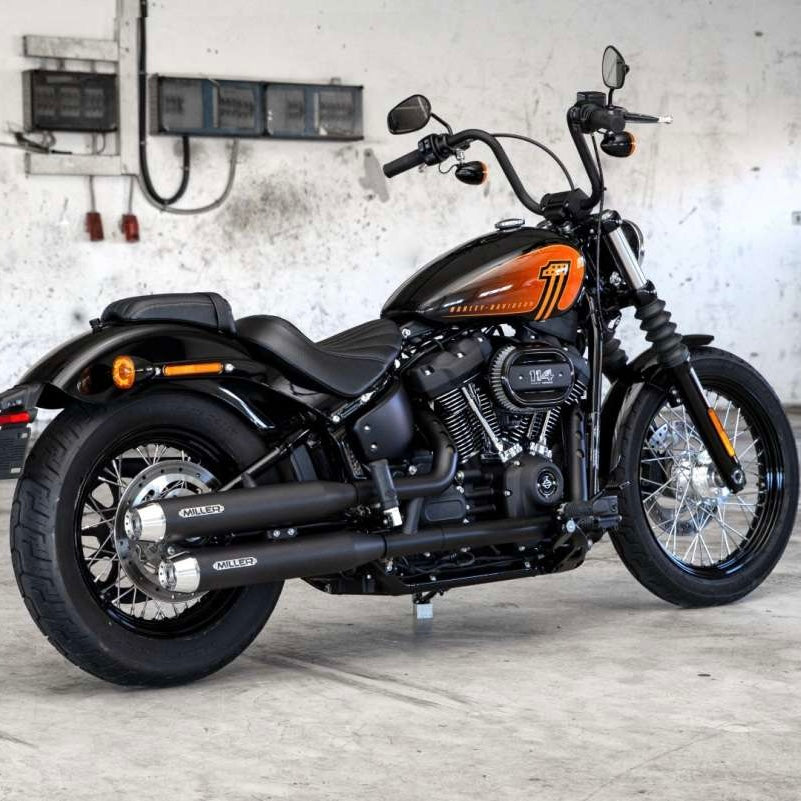 Miller Destiny Auspuffanlage Euro 5 (für Street Bob 114cui ab 21)