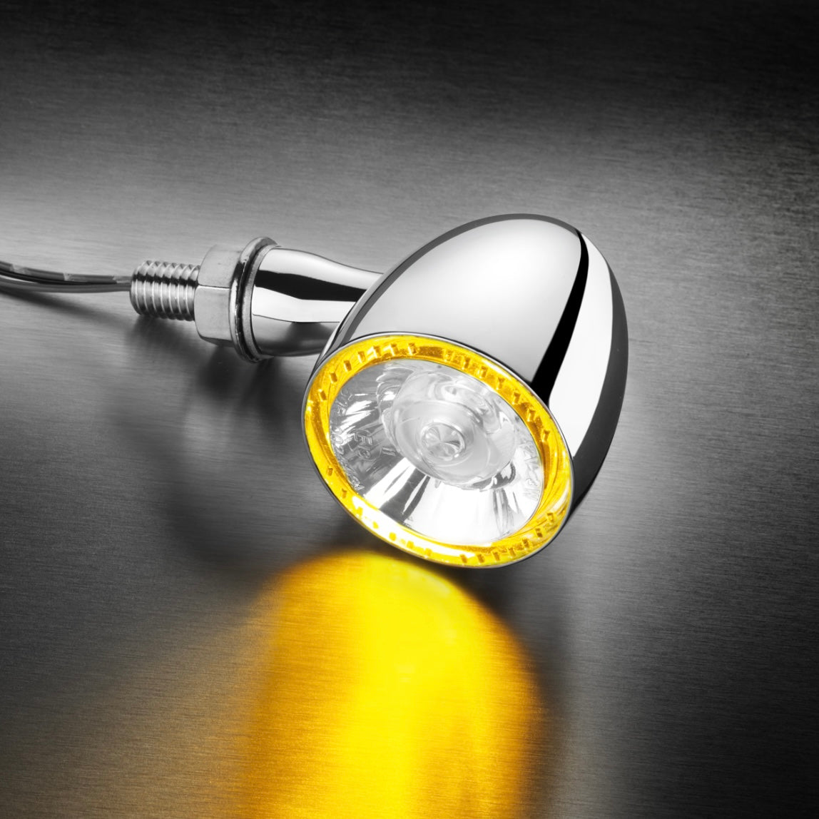 Kellermann Bullet 1000® PL Blinker mit Positionslicht, chrom, vorne beidseitig