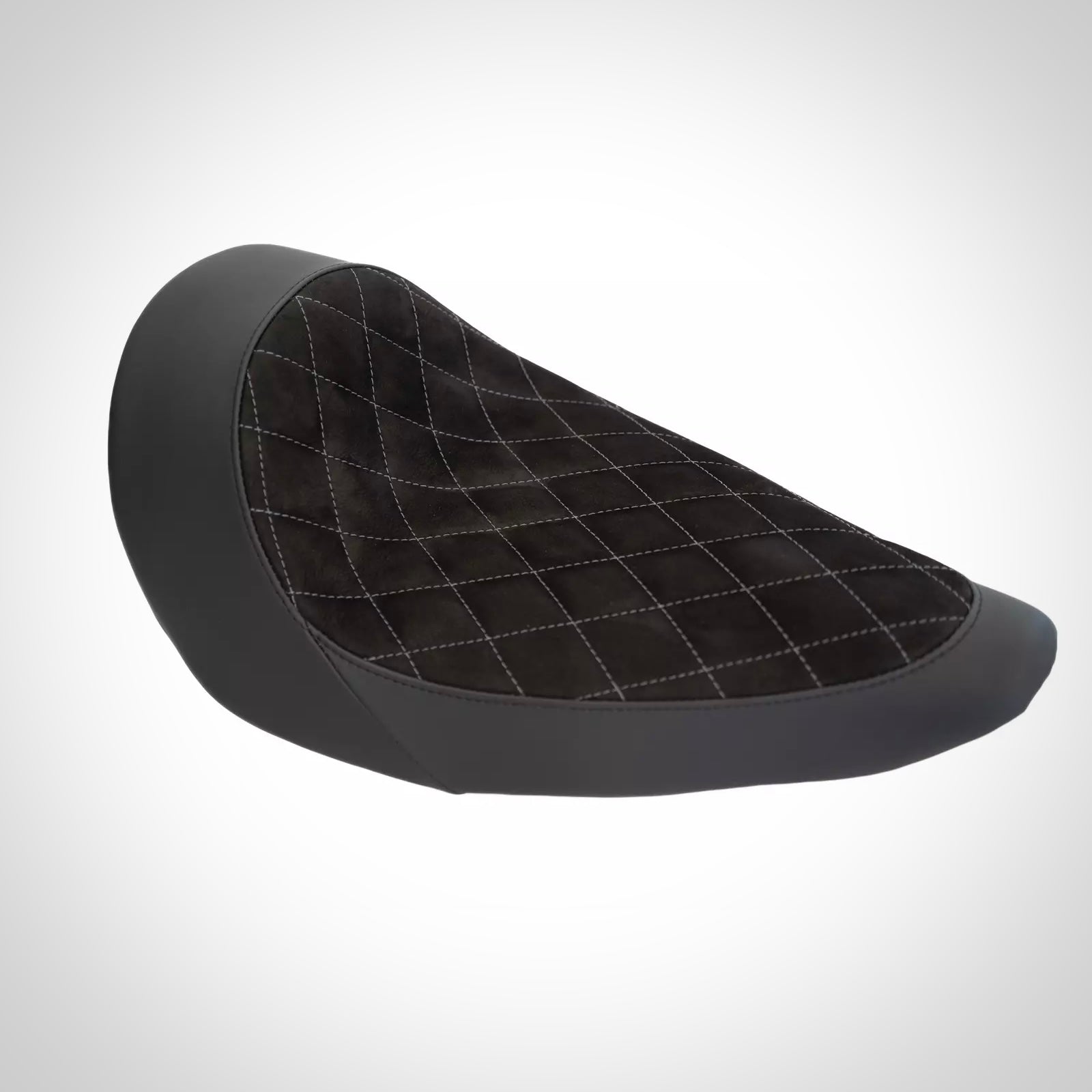 Asiento individual Thunderbike de cuero genuino Diamond Stitch (para Breakout del 13 al 17)