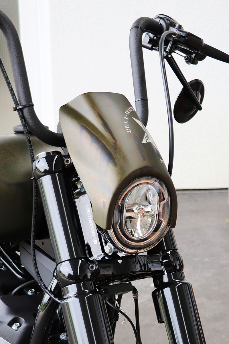 Cult-Werk headlight mask CUSTOM (for Street Bob &amp; Softail Standard from 2018)